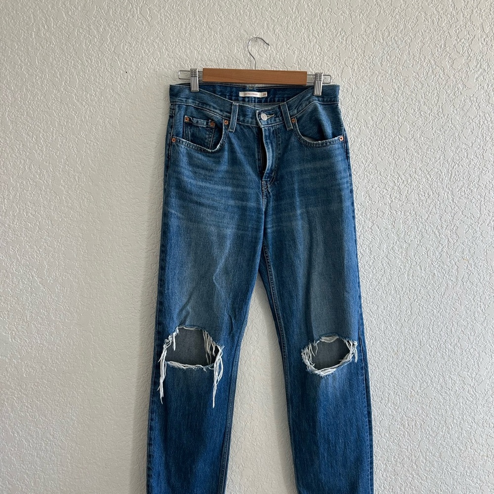Levi's Low Pro Straight Jeans Sz 28